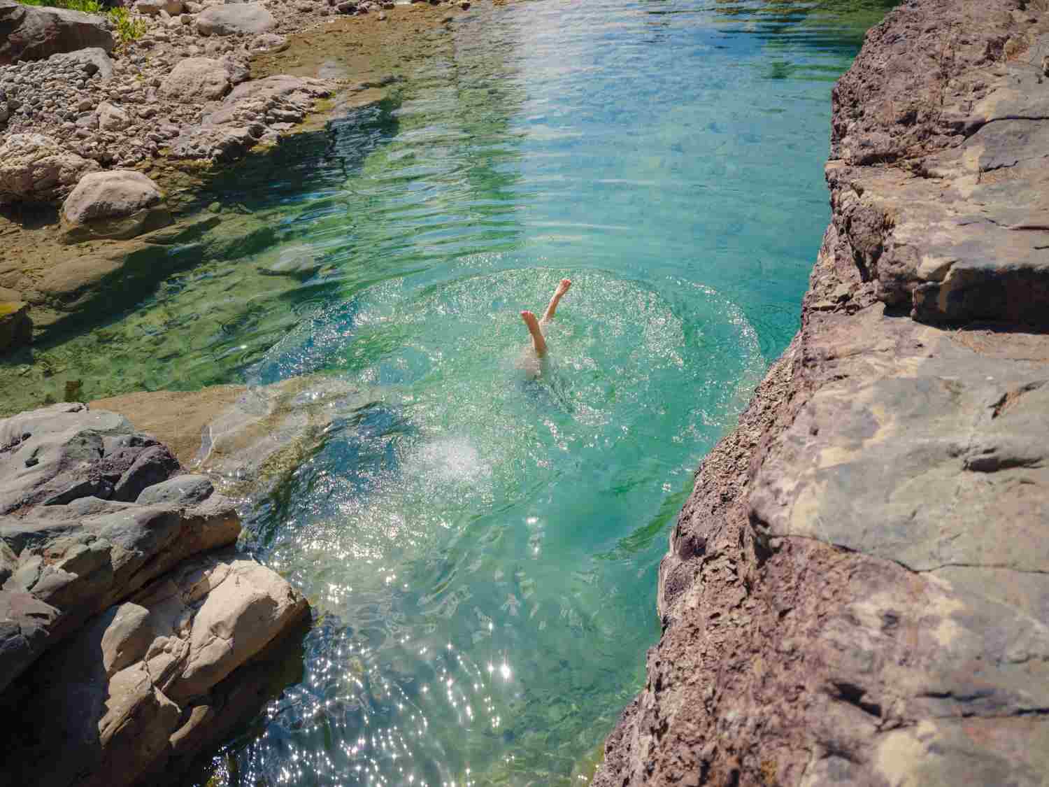 source thermale les bains de Baracci